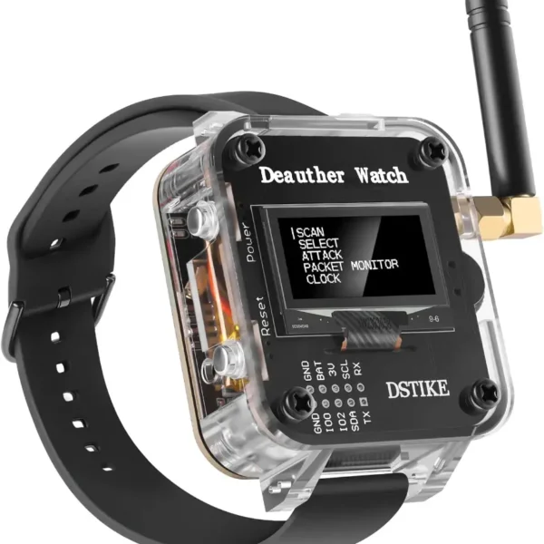 Програмовна макетна плата Seamuing Deauther Watch V3S на базі ESP8266 з OLED-дисплеєм
