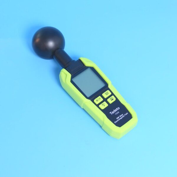 Цифровий детектор магнітного поля Tadeto EMF Meter T008 з РК-дисплеєм та звуковою сигналізацією
