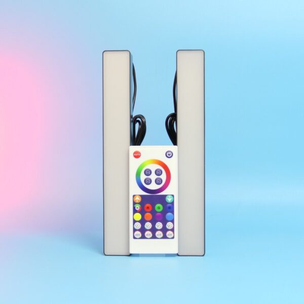 Настольная LED лампа RGB Bluetooth USB 5V Panel 3 Dual Pack Black