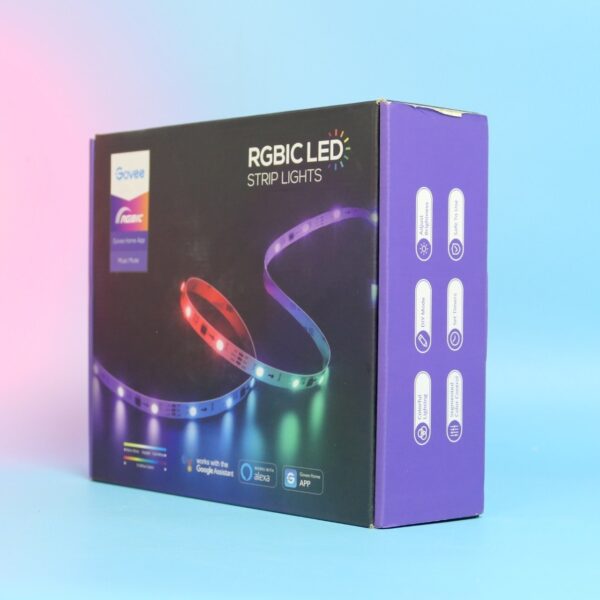 Світлодіодна стрічка Govee RGBIC H6144 10 метрів з Wi-Fi та Bluetooth